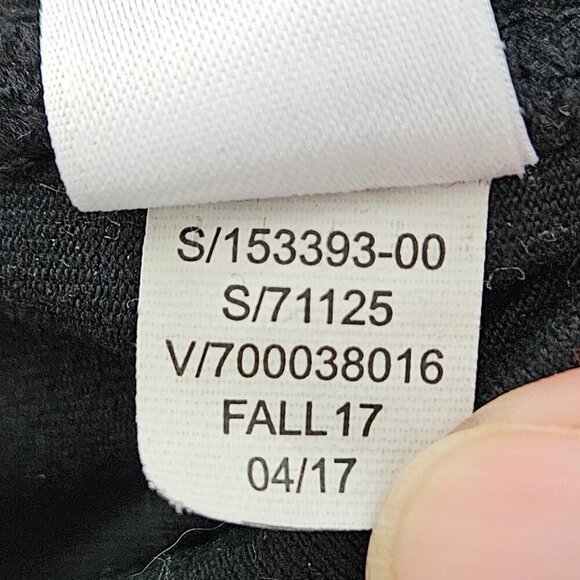 Athleta Excursion Tight Hybrid Rib Panel Legging Jogger Pant Side Pockets Black - Picture 9 of 9